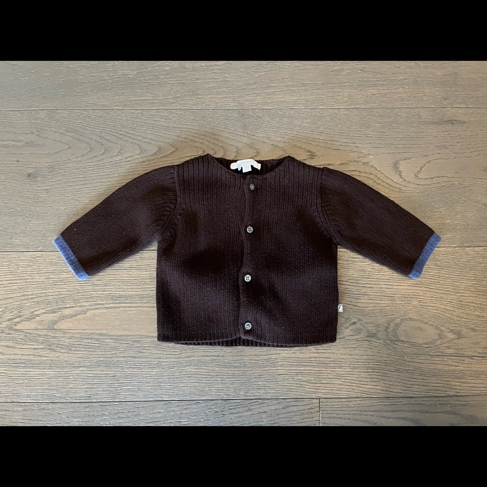 Jacadi designer baby cardigan 3-6M NWT